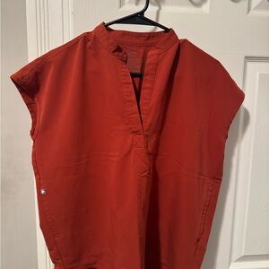 Figs Rust Orange Top